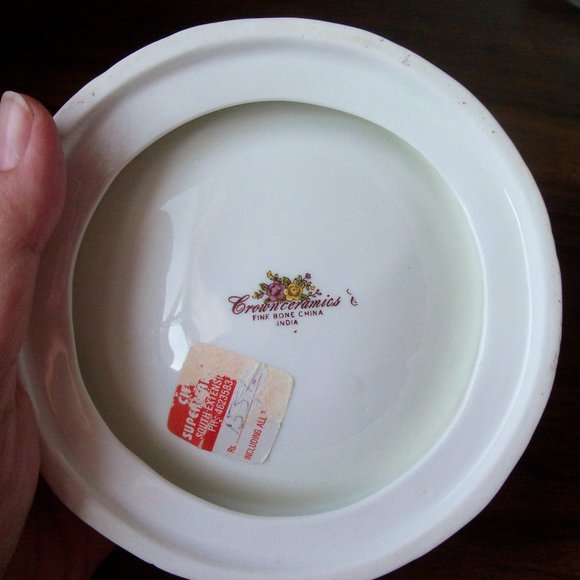 Porcelain trinket/soap dish (#EV1131) - Picture 6 of 6